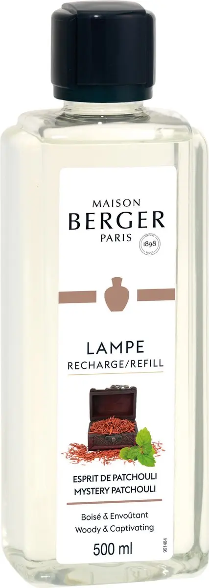 Lampe Berger Esprit de Patchouli Navulling 500ml - Mystery Patchouli