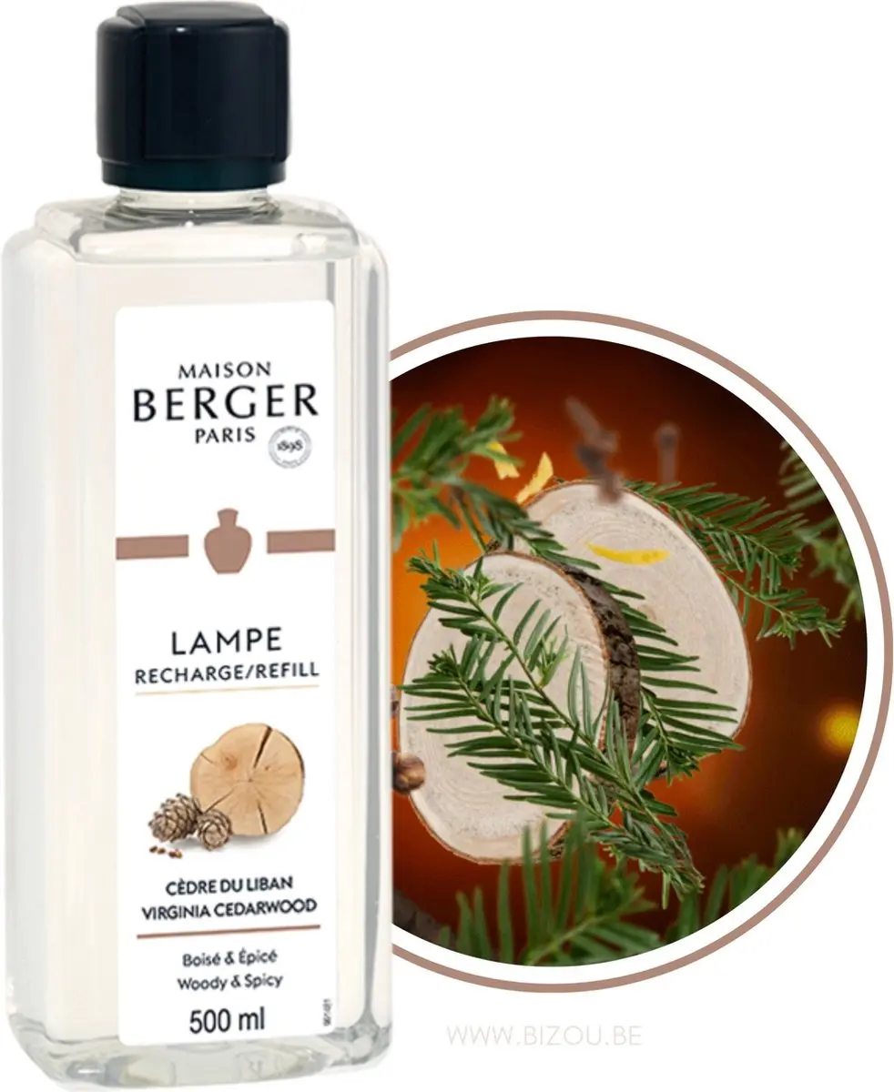 Lampe Berger Navulling Virginia Cedarwood 500ml
