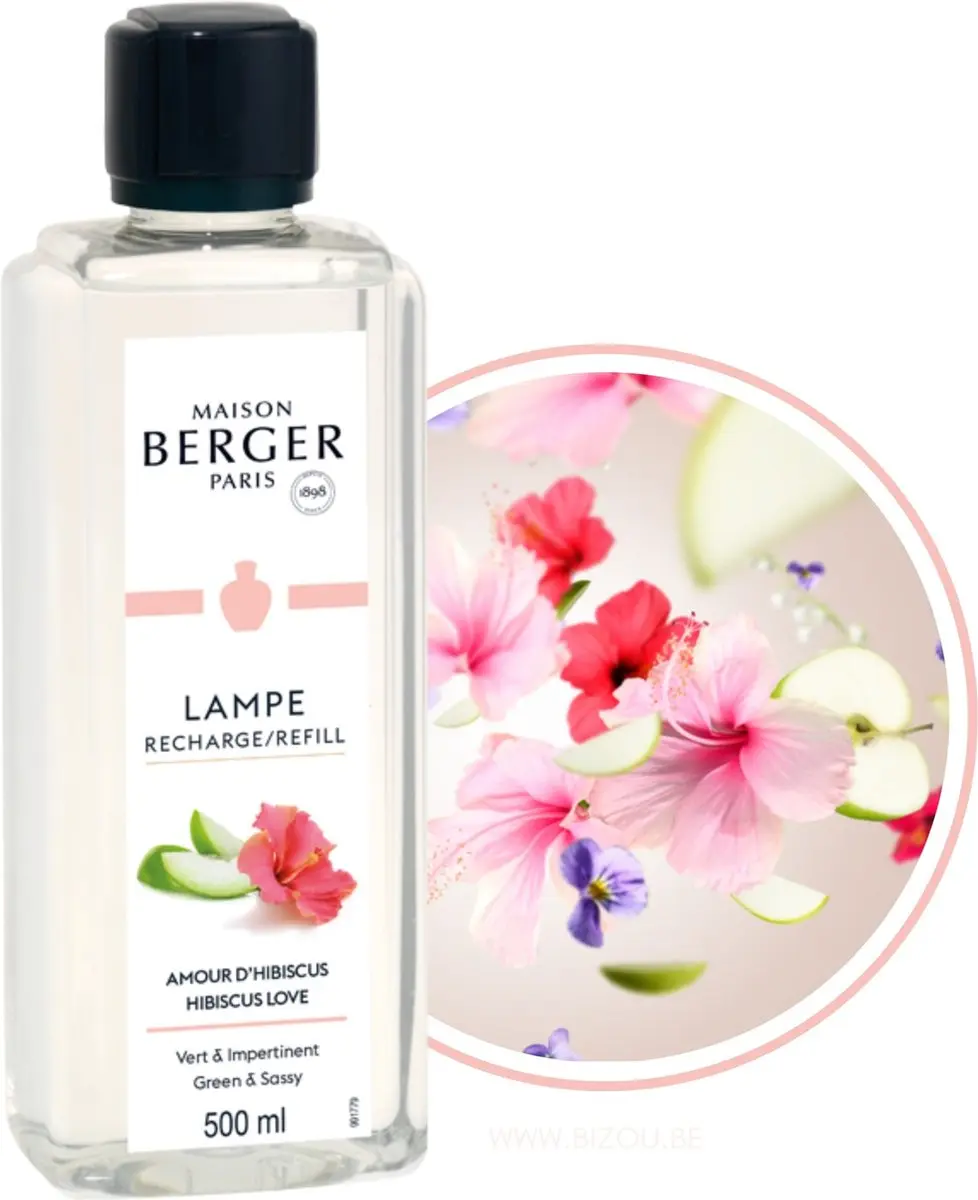 Lampe Berger Navulling Amour d'Hibiscus 500ml