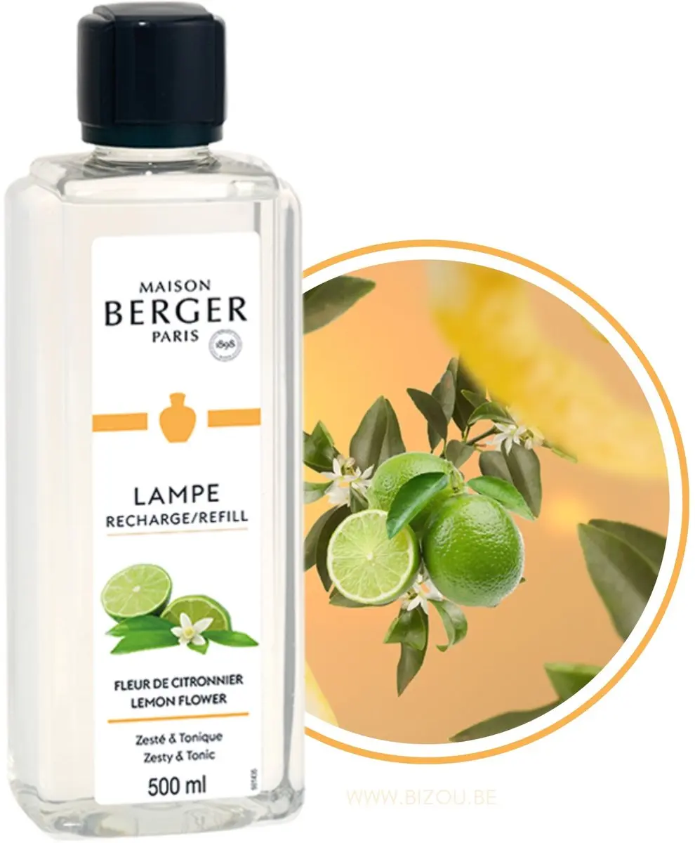 Lampe Berger Navulling Fleur de Citronnier 500ml