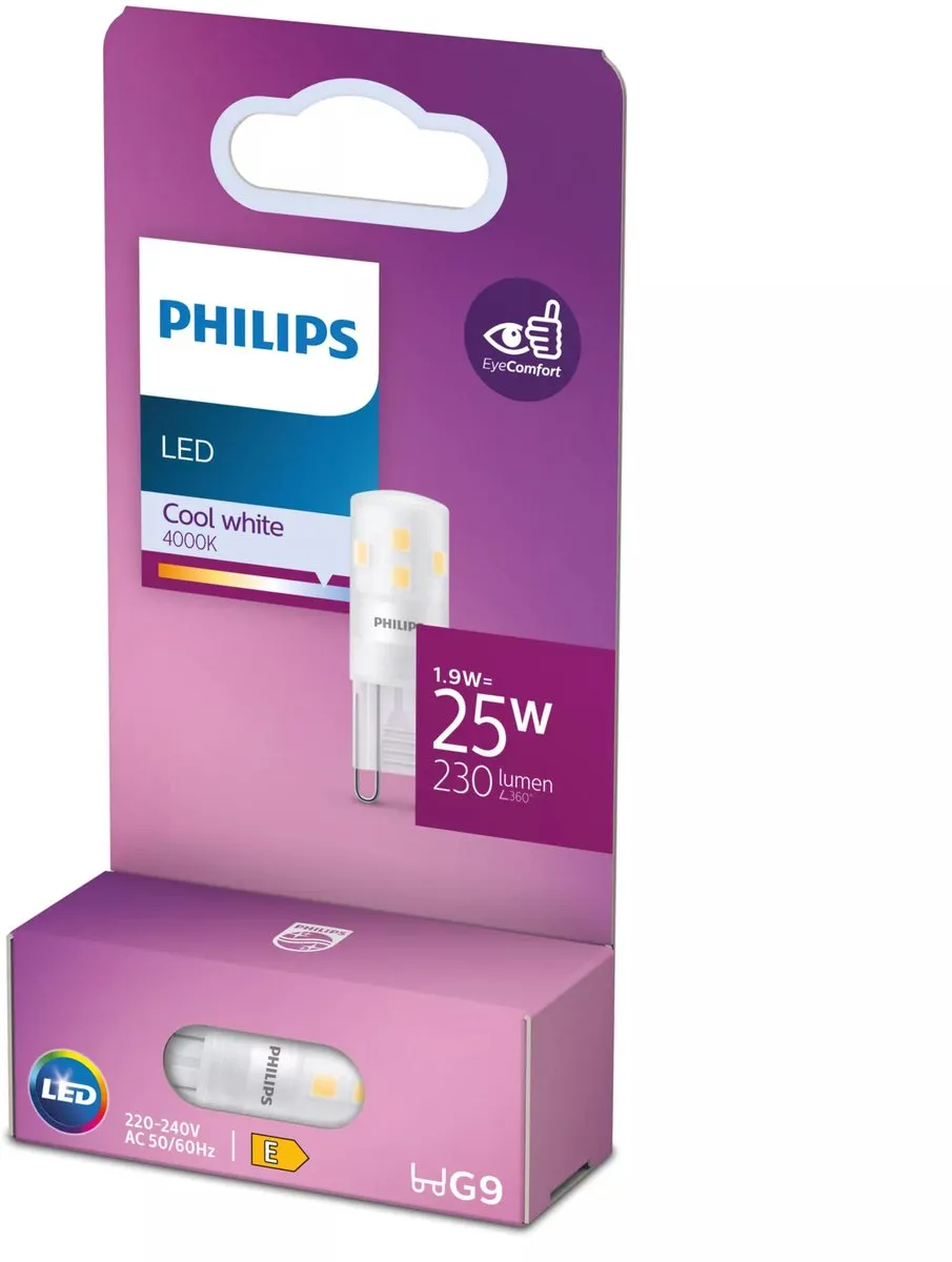 Philips LED Capsule G9 Koelwit 1.9W
