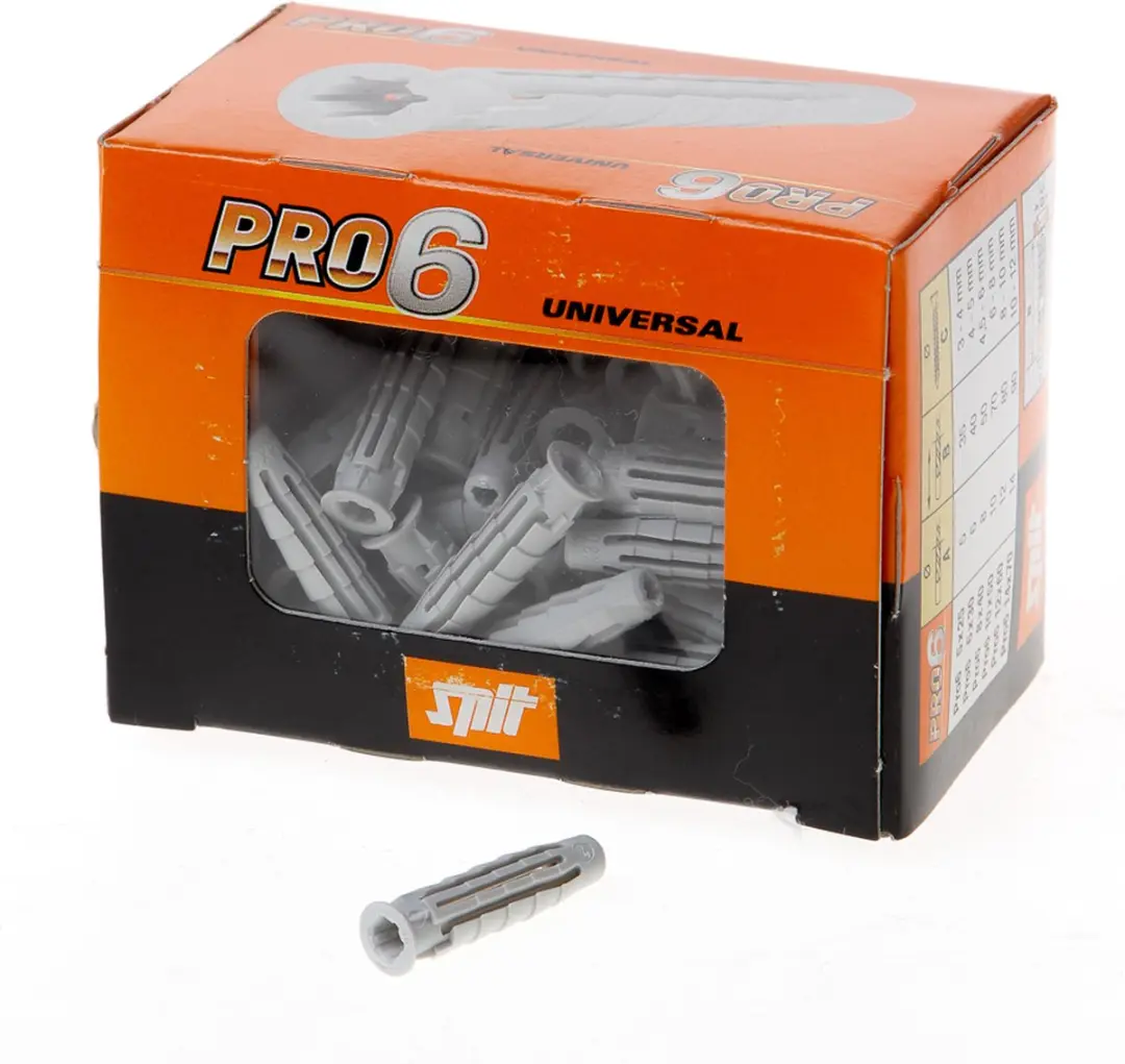 Spit universeelplug Pro6 6 x 30mm