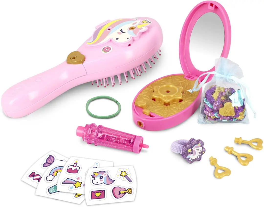 Jumbo FunLockets Geheime Haarborstel - Glinsters - Meisjes 4+ - afbeelding 2 van 6