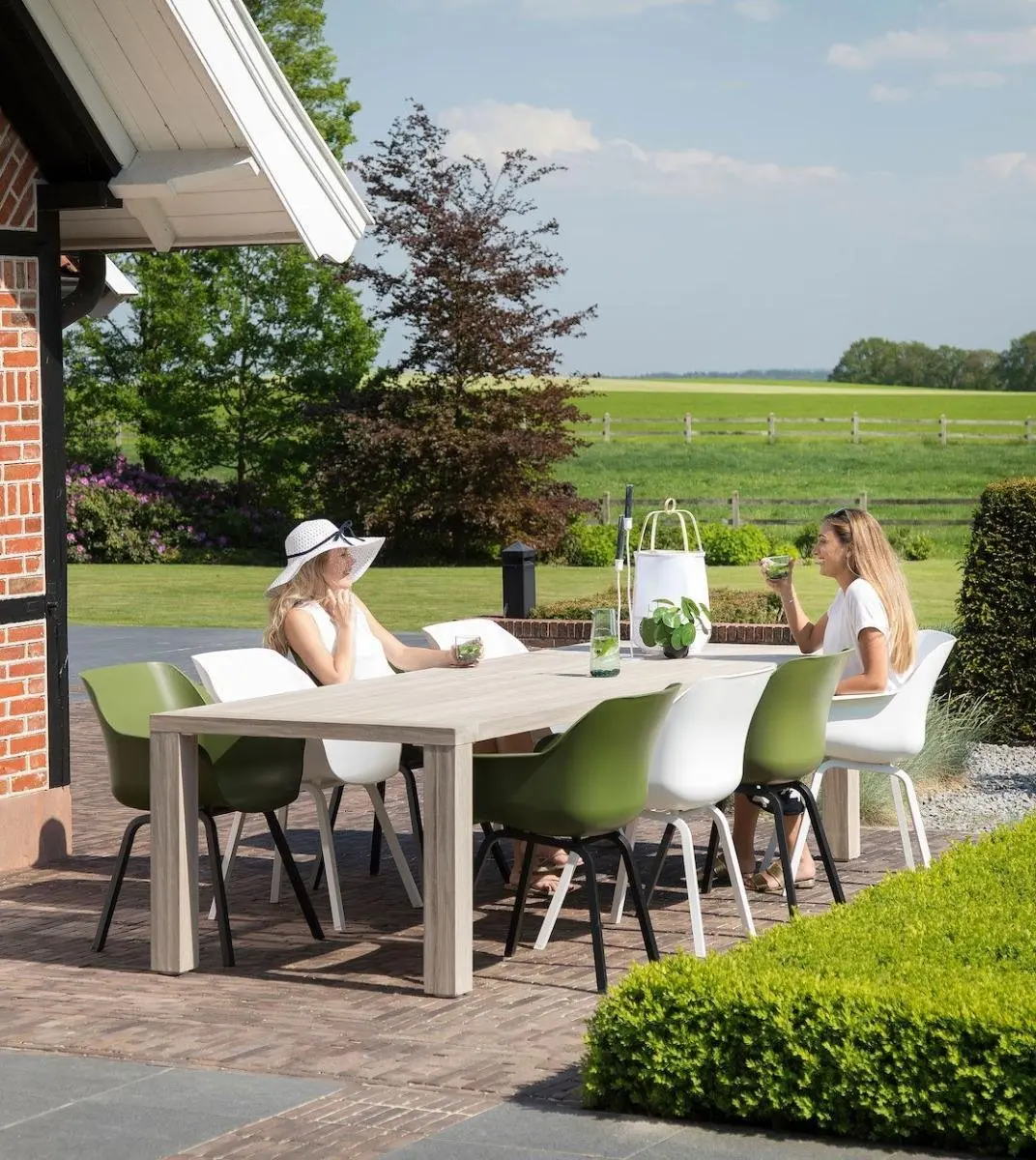 Hartman Sophie Element Teak Tafel - 300x100x75cm - Eiken - afbeelding 6 van 6