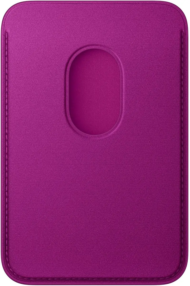 Apple FineWoven MagSafe Kaarthouder Magenta - 3 Stuks - afbeelding 4 van 5