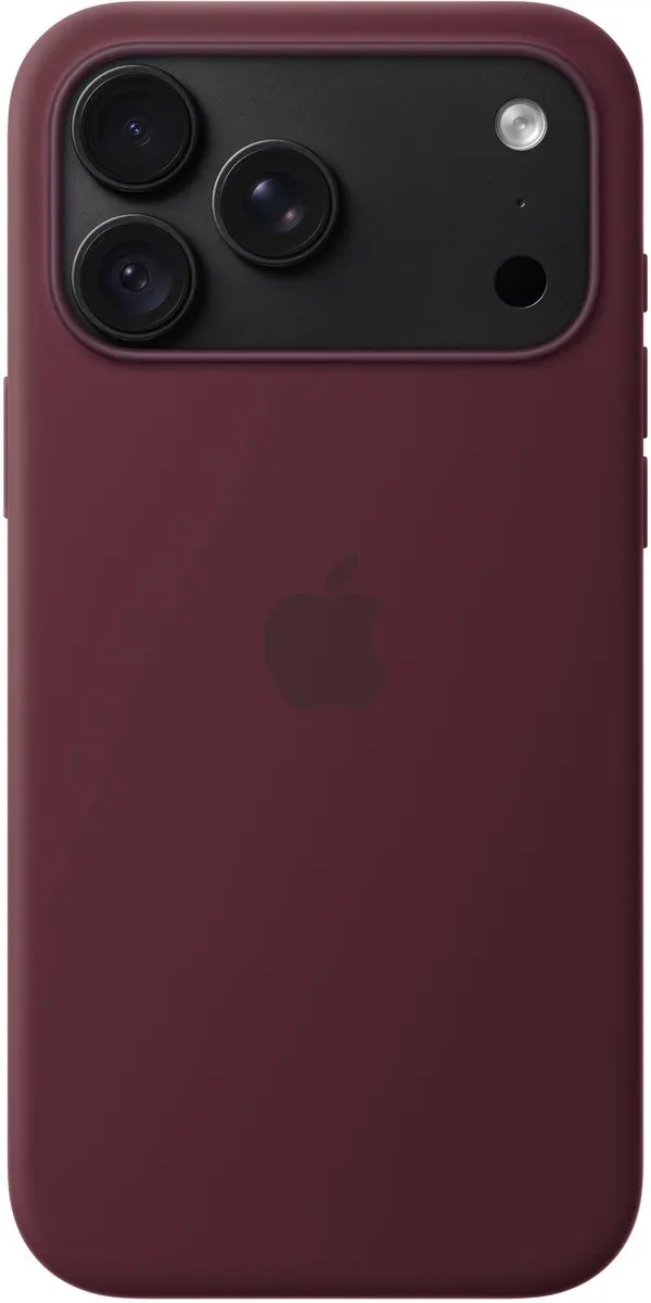 Apple iPhone 18 Pro Max Siliconenhoesje MK914ZM/A - Bordeauxrood - afbeelding 2 van 2