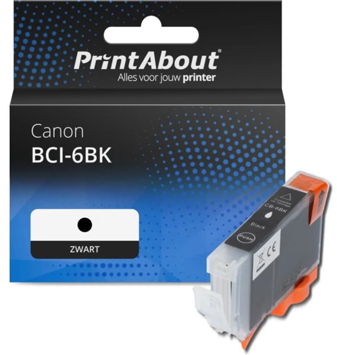 PrintAbout Inktcartridge BCI-6BK