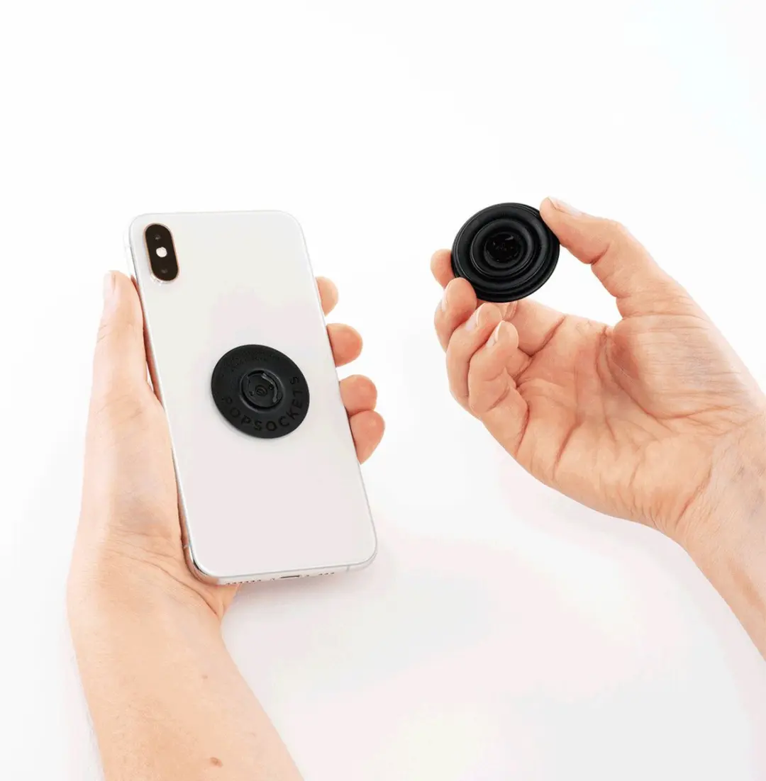 PopSockets PopGrip 801649 - Rose Gold Lutz Marble - afbeelding 4 van 6