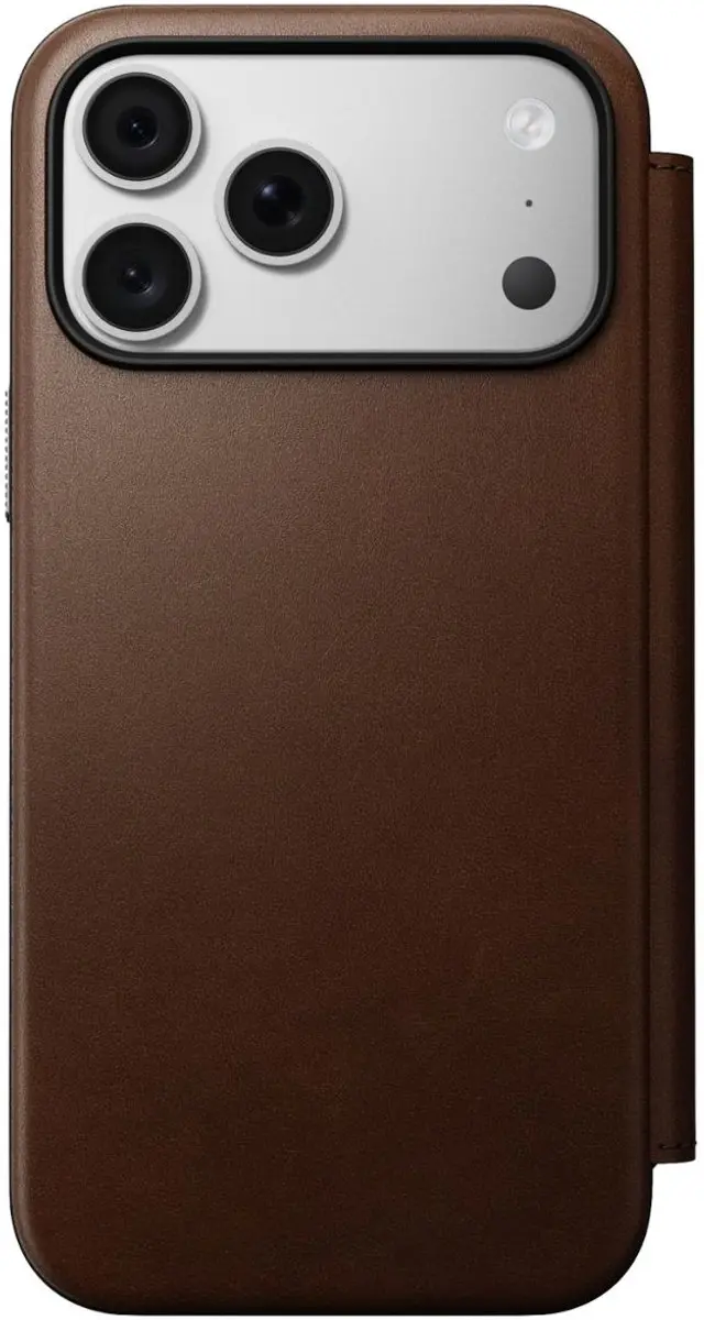 NOMAD Modern Camino Folio iPhone 18 Pro Max - Bruin - afbeelding 6 van 6
