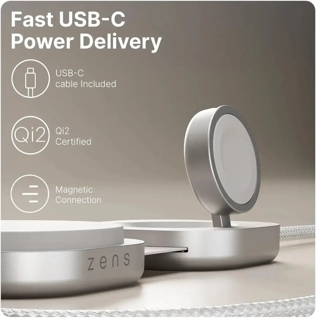 Zens Pro 3 USB-C Kabel ZECC07W/00 - 140W Wit