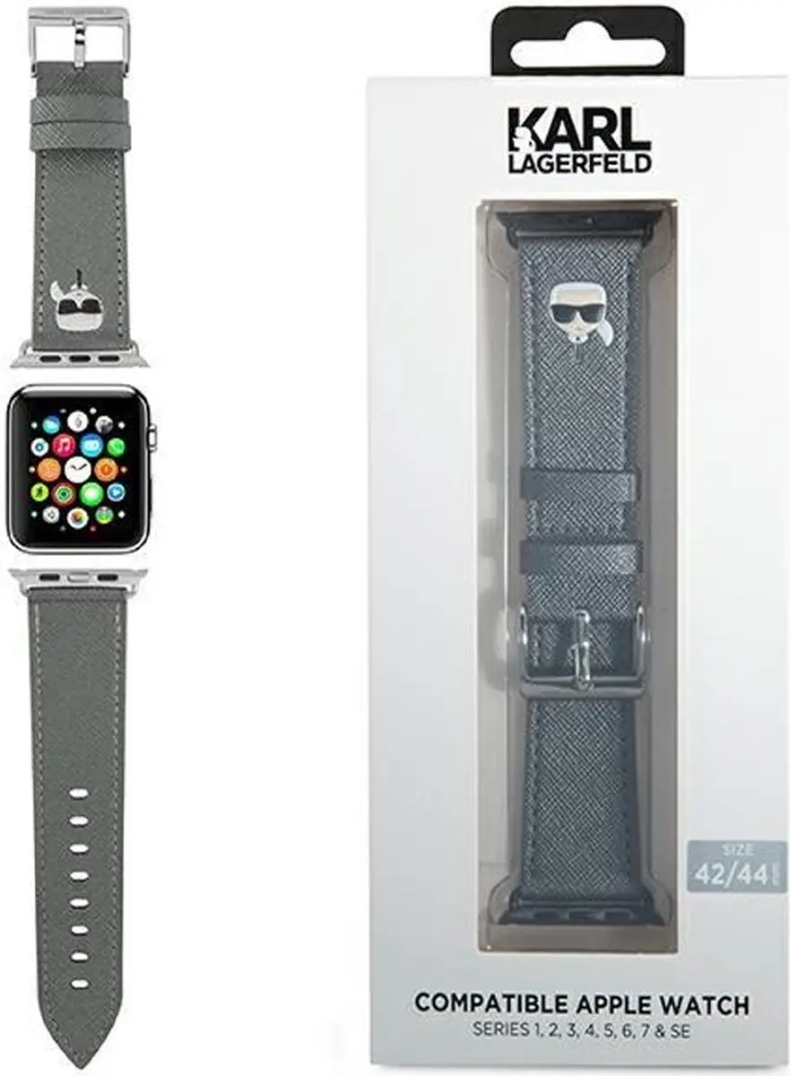 Karl Lagerfeld KLAWLOKHG Apple Watch Band 42/44/45mm