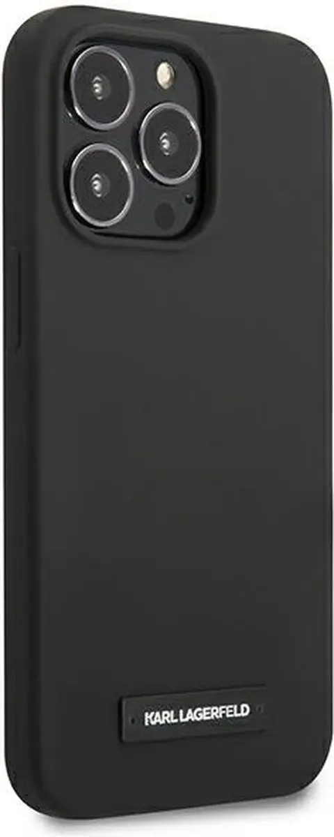 Karl Lagerfeld KLHCP13XSLMP1K iPhone 13 Pro Max Hoesje - Zwart - afbeelding 5 van 6