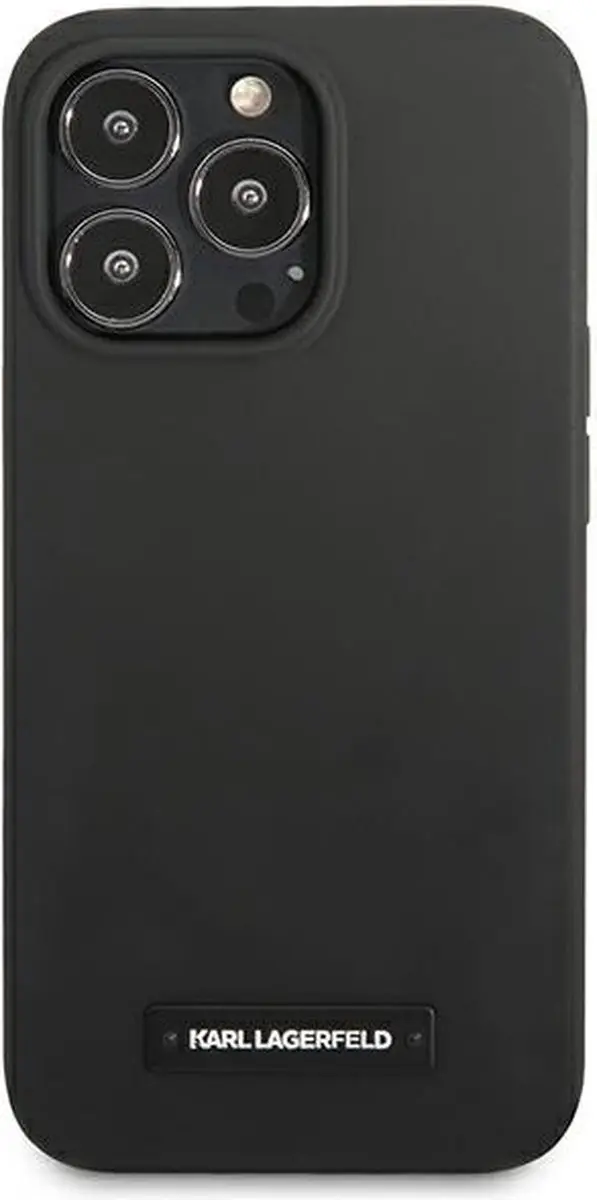 Karl Lagerfeld KLHCP13XSLMP1K iPhone 13 Pro Max Hoesje - Zwart - afbeelding 4 van 6