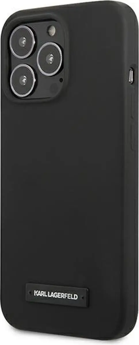 Karl Lagerfeld KLHCP13XSLMP1K iPhone 13 Pro Max Hoesje - Zwart - afbeelding 6 van 6