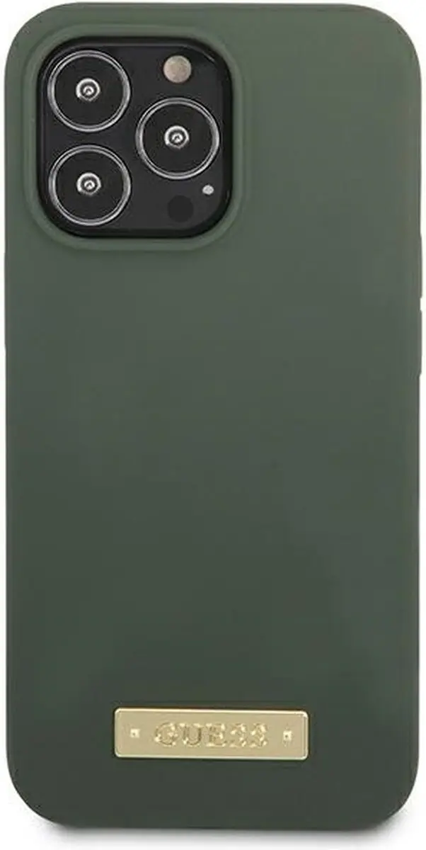 GUESS GUHMP13LSPLA iPhone Hoes - Groen - MagSafe - afbeelding 3 van 6
