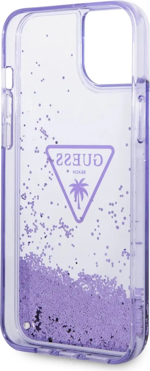 GUESS Paars TPU Telefoonhoesje iPhone 14 Plus - MagSafe - afbeelding 4 van 6