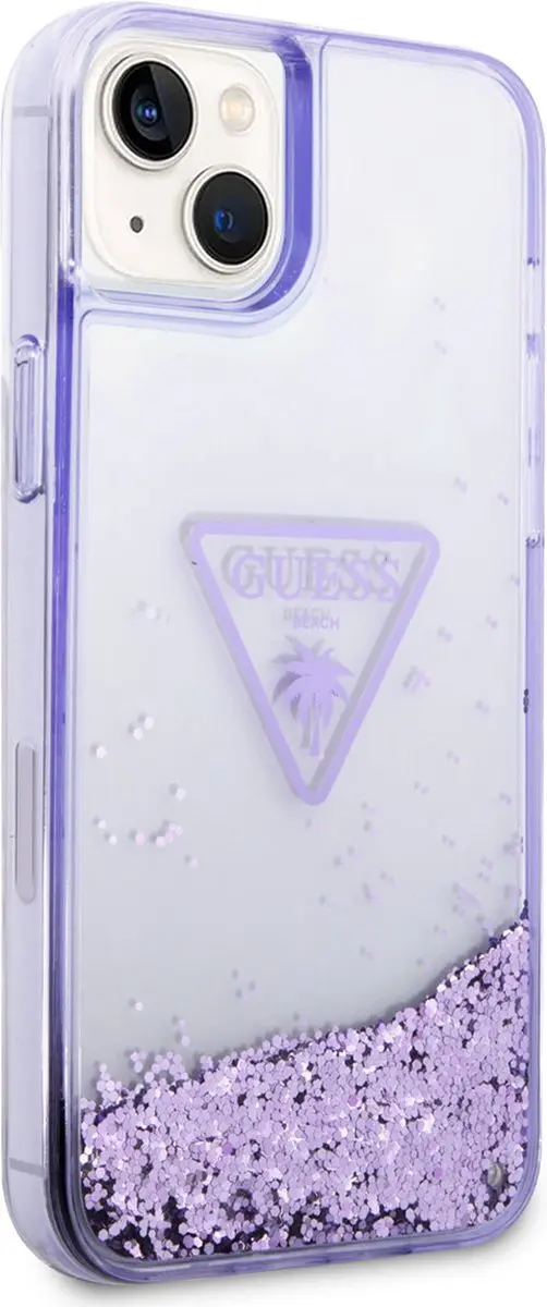 GUESS Paars TPU Telefoonhoesje iPhone 14 Plus - MagSafe - afbeelding 3 van 6