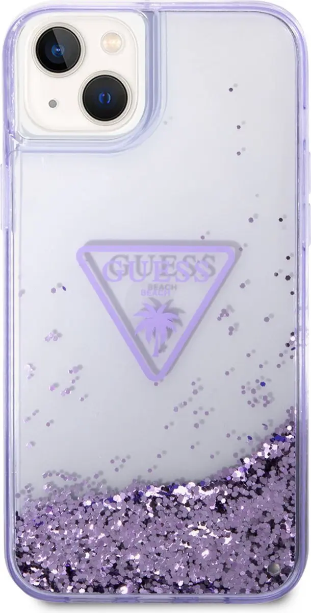 GUESS Paars TPU Telefoonhoesje iPhone 14 Plus - MagSafe - afbeelding 5 van 6