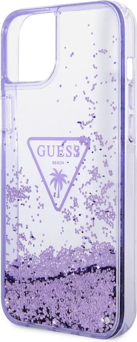 GUESS Paars TPU Telefoonhoesje iPhone 14 Plus - MagSafe - afbeelding 2 van 6
