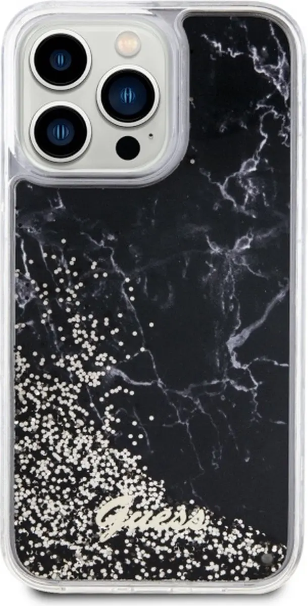 GUESS GUHCP14XLCSGSGK Hoesje iPhone 14 Pro Max - Zwart - afbeelding 2 van 6