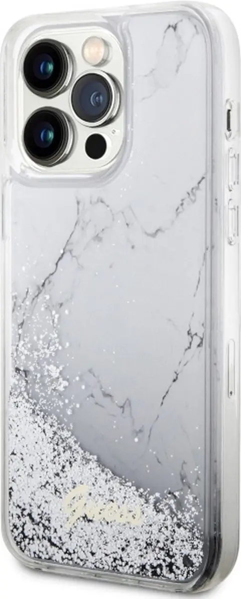 GUESS GUHCP14XLCSGSGH Hoesje iPhone 14 Pro Max - Wit - afbeelding 4 van 6