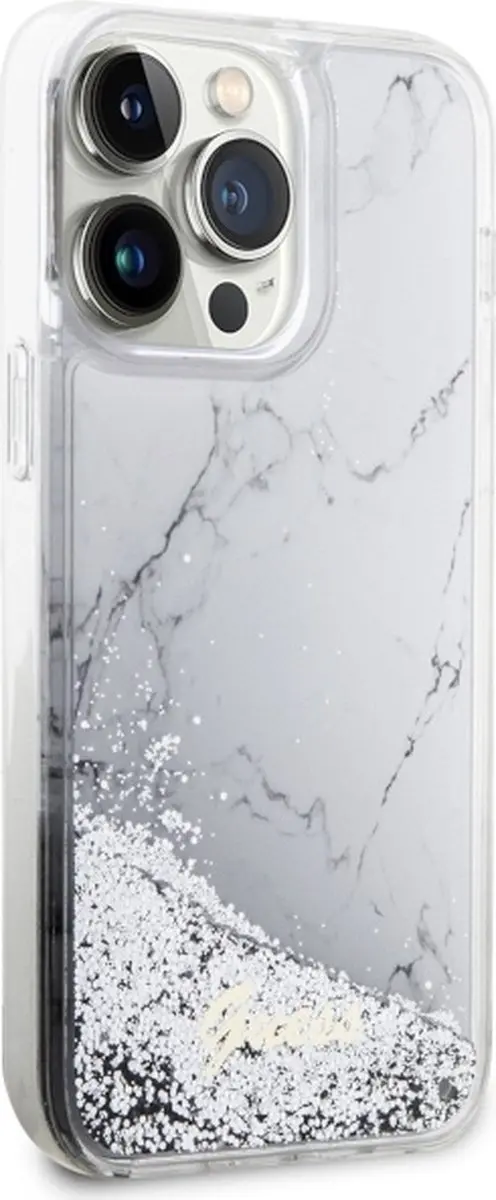 GUESS GUHCP14XLCSGSGH Hoesje iPhone 14 Pro Max - Wit - afbeelding 3 van 6