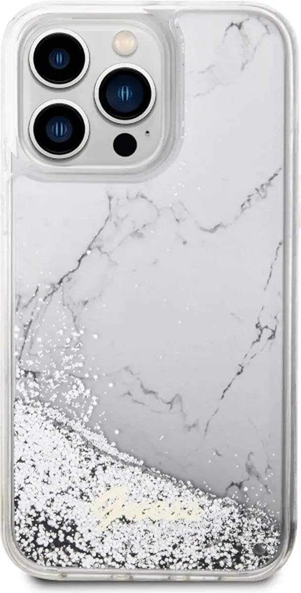 GUESS GUHCP14XLCSGSGH Hoesje iPhone 14 Pro Max - Wit - afbeelding 2 van 6