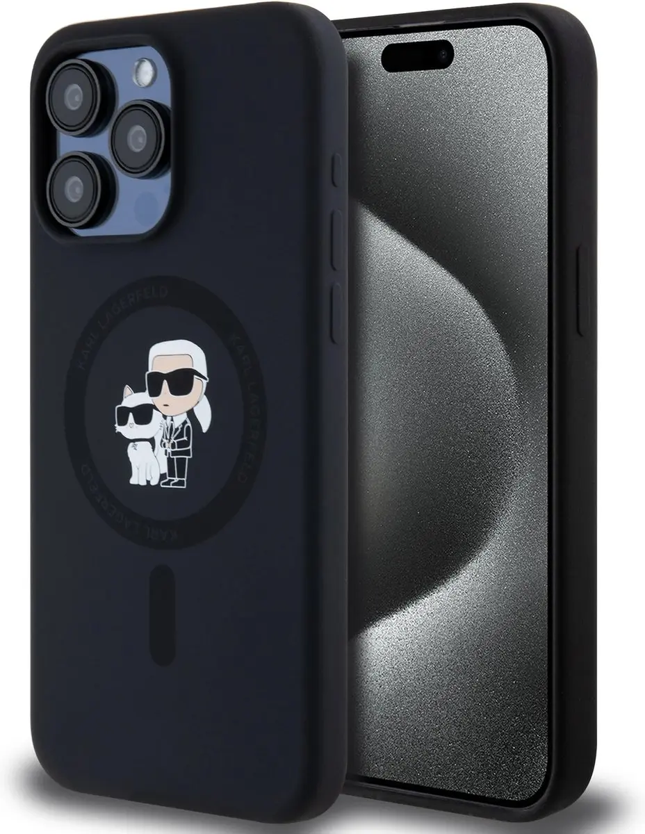 Karl Lagerfeld iPhone 15 Pro Max Hoesje
