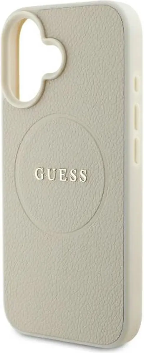 GUESS GUHMP16SPGHSMME iPhone 16 Hoesje - Beige - afbeelding 2 van 6