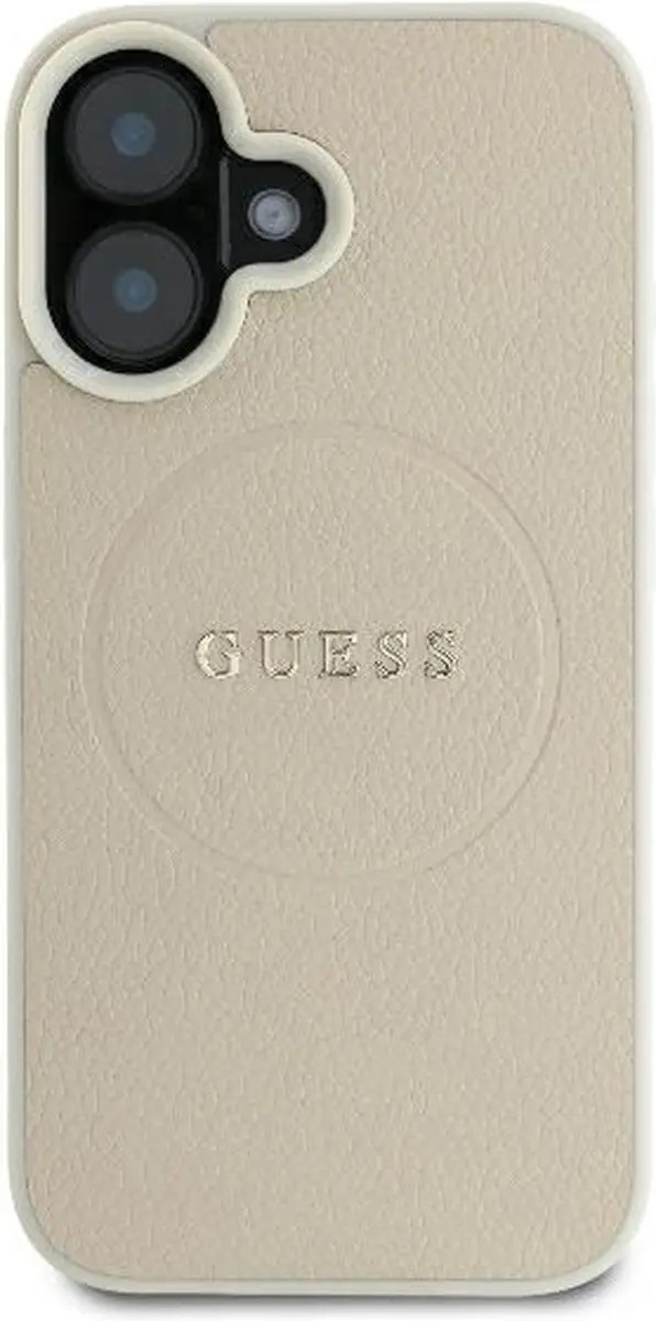 GUESS GUHMP16SPGHSMME iPhone 16 Hoesje - Beige - afbeelding 3 van 6