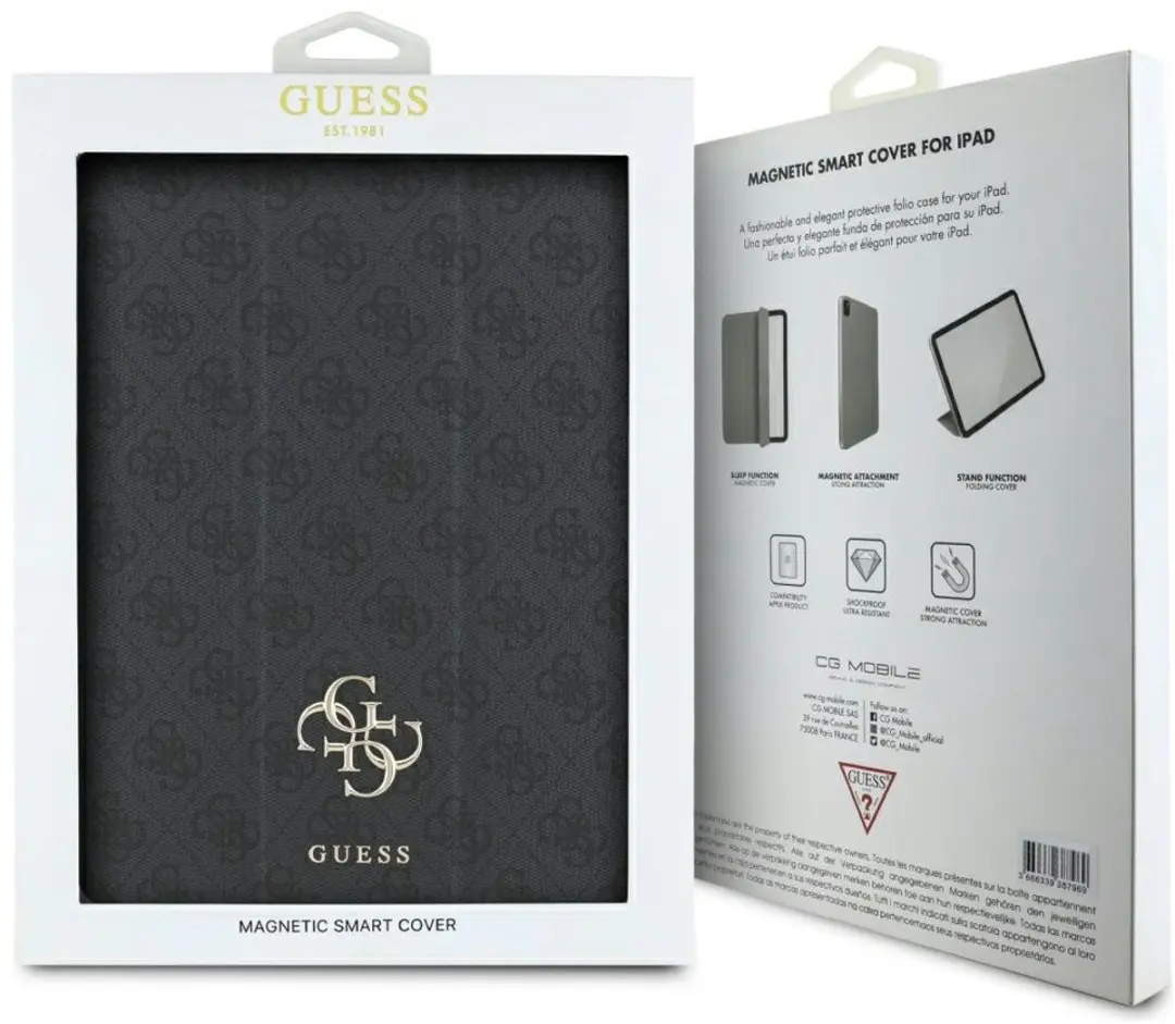 Guess Case iPad Air 13 2024/2025 - 13 Inch - Transparent - afbeelding 5 van 6