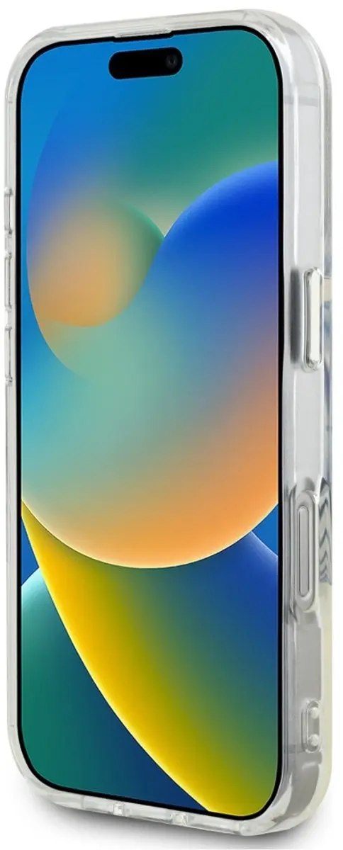 Guess Classic Logo Hoesje iPhone 16 Pro - Magnetisch - Zwart - afbeelding 4 van 6