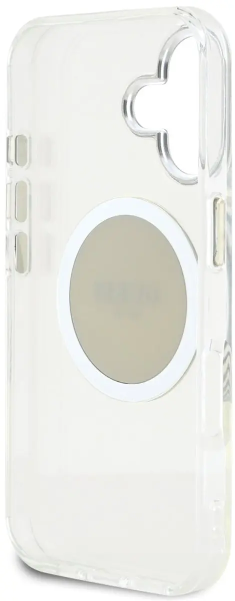 Guess Classic Logo iPhone 16 Etui MagSafe - Grijs - afbeelding 2 van 6