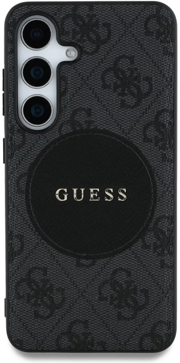 Guess 4G Ring Cirkel Logo Hoesje S25 - Zwart - afbeelding 6 van 6