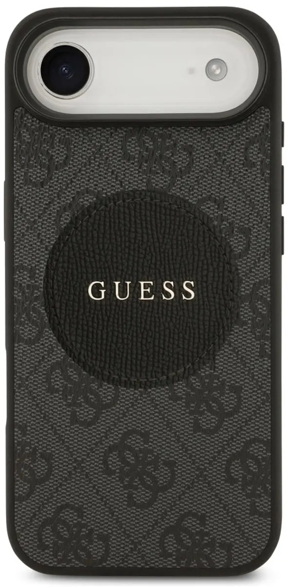 GUESS Case Cover voor iPhone Air 4G - MagSafe - 1 Pasje - Zwart - afbeelding 4 van 6