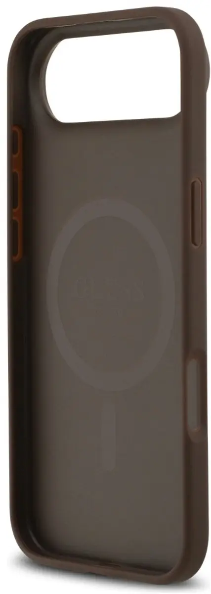 GUESS Hoesje iPhone Air MagSafe - 1 Pasje - Zwart - afbeelding 4 van 6