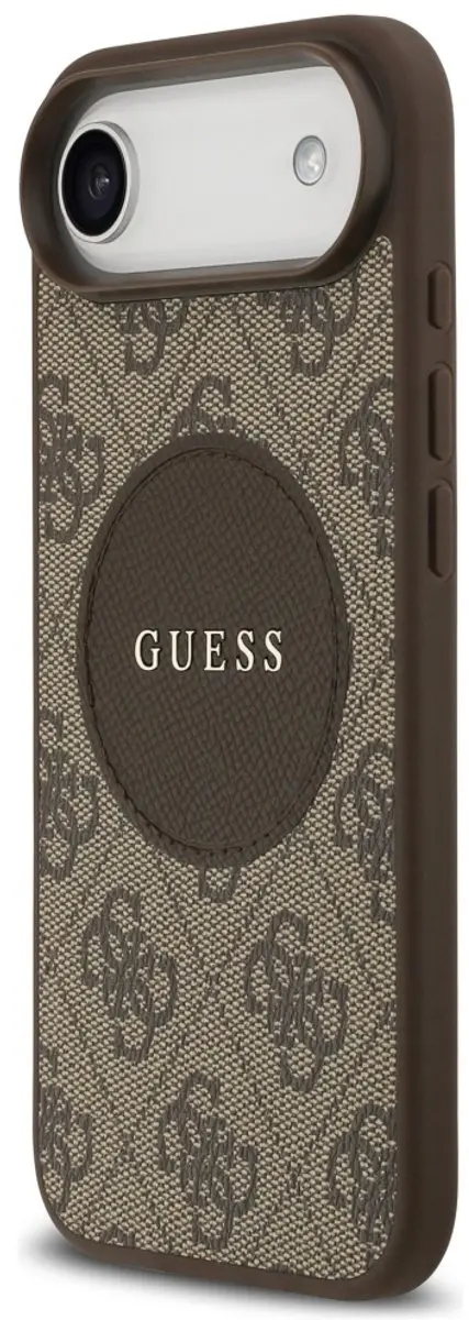 GUESS Hoesje iPhone Air MagSafe - 1 Pasje - Zwart - afbeelding 6 van 6