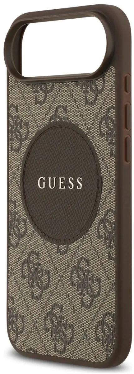 GUESS Hoesje iPhone Air MagSafe - 1 Pasje - Zwart - afbeelding 3 van 6