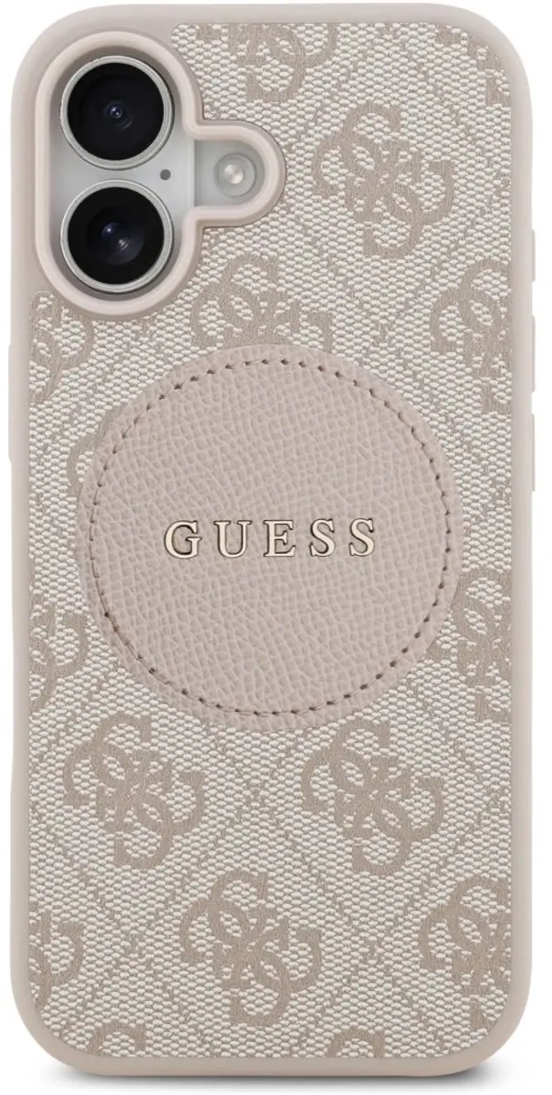 GUESS Case 4G Circle Classic Logo iPhone 17 - Zwart - afbeelding 2 van 6