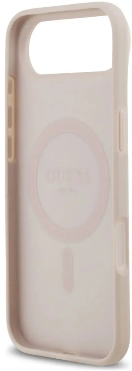 GUESS Case Cover voor iPhone Air 4G - MagSafe - 1 Pasje - Zwart - afbeelding 6 van 6
