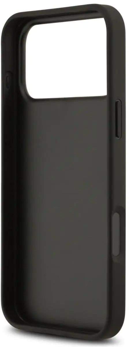 Guess Grained Roses Hoesje iPhone 17 Pro Max - Zwart - afbeelding 3 van 6