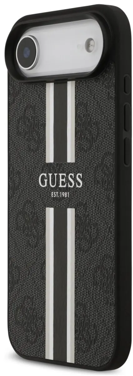 GUESS Case 4G Bedrukte Strepen Magsafe - iPhone Air - Zwart - afbeelding 5 van 6