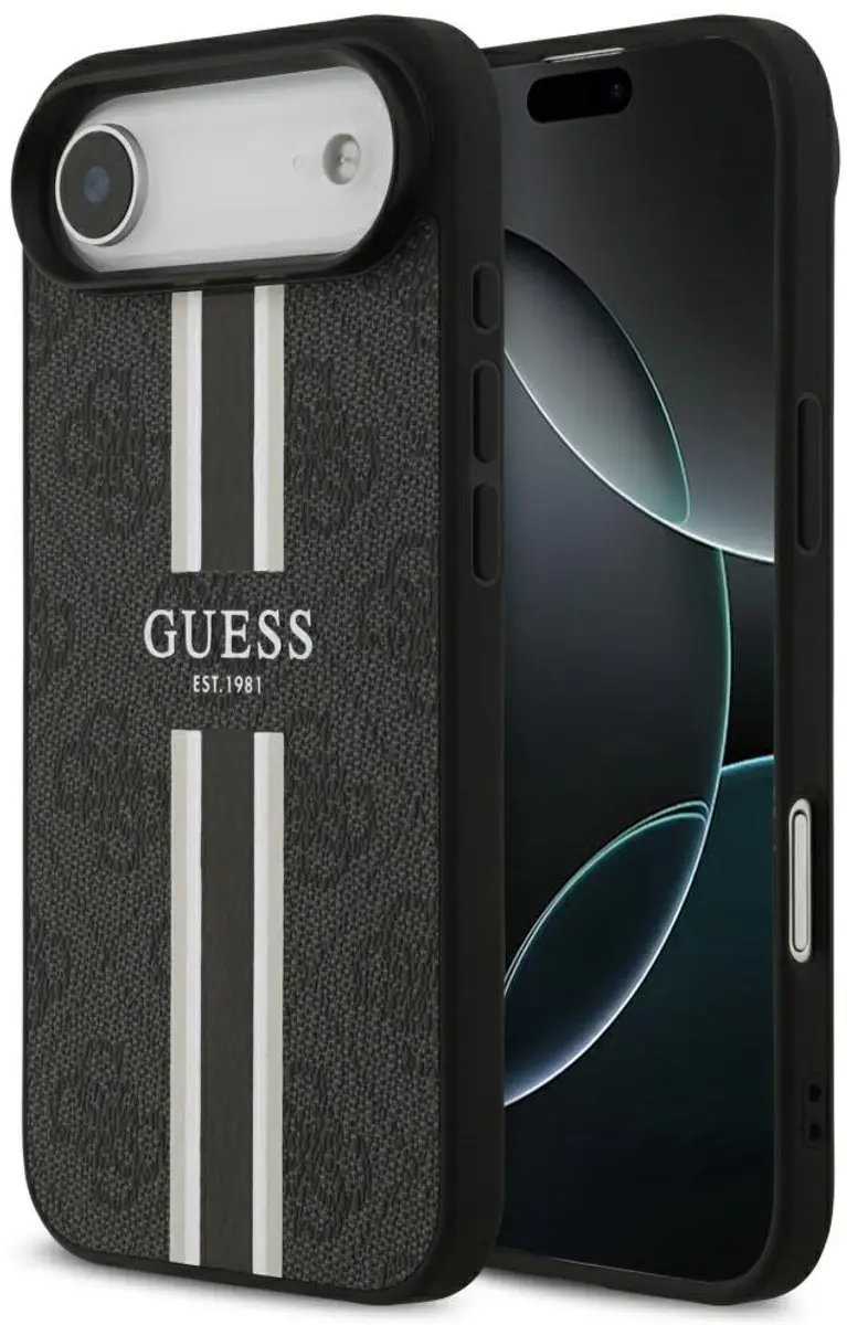 GUESS Case 4G Bedrukte Strepen Magsafe