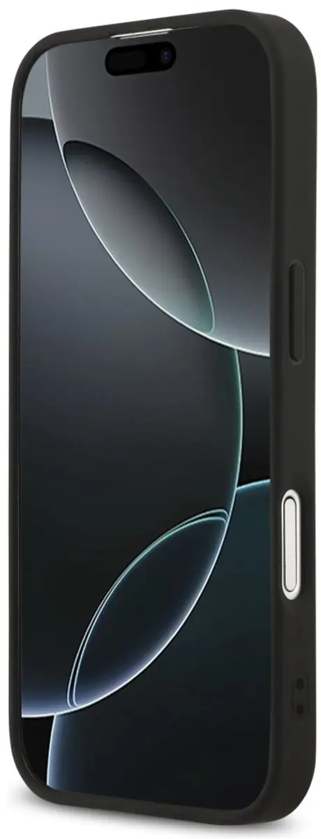 GUESS Case Saffiano Classic Logo iPhone 17 - Zwart - afbeelding 4 van 6