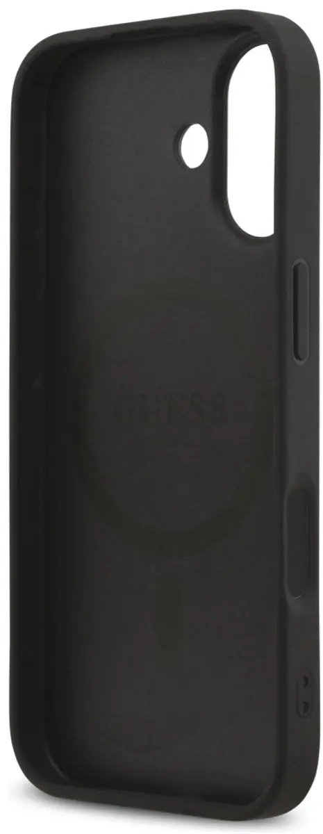 GUESS Case Saffiano Classic Logo iPhone 17 - Zwart - afbeelding 3 van 6
