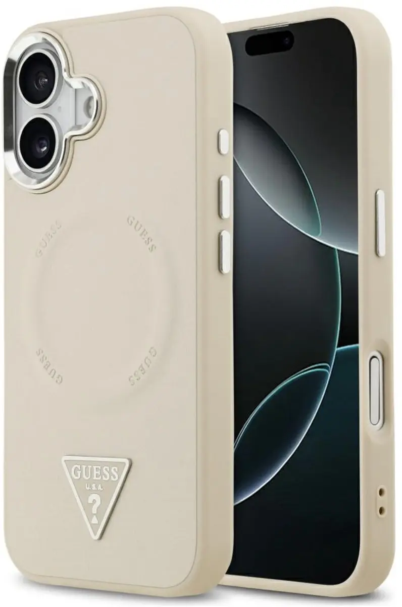 GUESS Driehoekig Logo MagSafe Hoesje iPhone 17