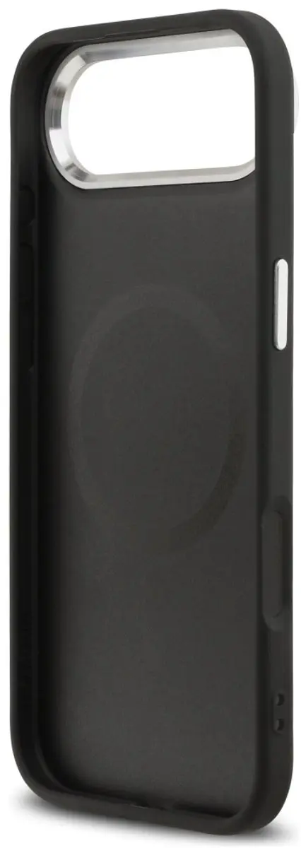 GUESS Classic Logo MagSafe Hoesje - iPhone Air - 1 Pasje - Zwart - afbeelding 3 van 6