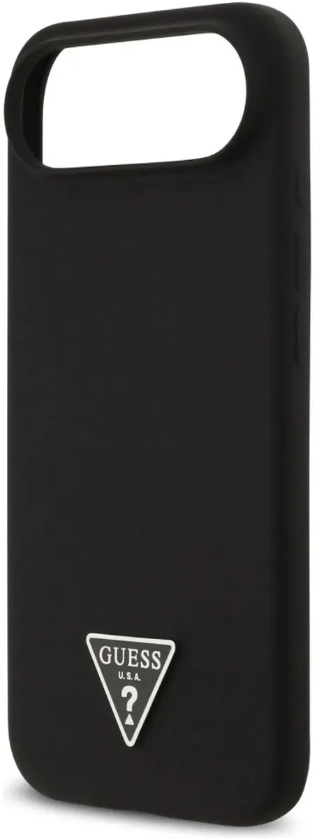 GUESS Hoesje iPhone 17 Air - Siliconen - MagSafe - Zwart - afbeelding 3 van 6