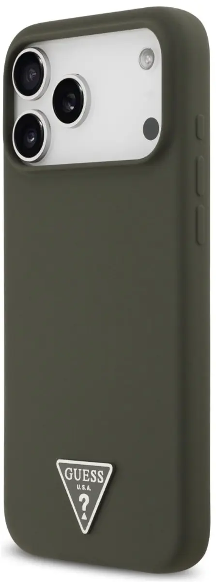 GUESS Siliconen Hoesje iPhone 17 Pro Max - MagSafe - Zwart - afbeelding 4 van 6