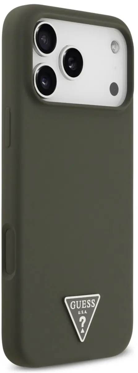 GUESS Siliconen Hoesje iPhone 17 Pro Max - MagSafe - Zwart - afbeelding 5 van 6